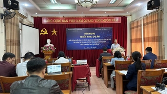 Hội nghị triển khai dự án “Xây dựng mô hình tổ chức quản lý hoạt động sở hữu trí tuệ và quản trị tài sản trí tuệ trong doanh nghiệp trên địa bàn tỉnh Cao Bằng”