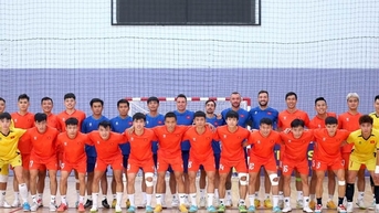 Hai đội tuyển futsal Việt Nam hội quân chuẩn bị cho SEA Games 33