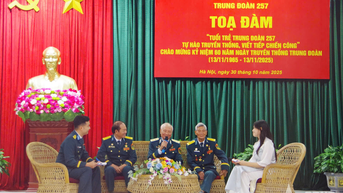 Tuổi trẻ Trung đoàn 257 tự hào truyền thống, viết tiếp chiến công