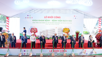 Bệnh viện Bạch Mai xây dựng khoa khám bệnh đáp ứng 7.000 lượt khám/ngày