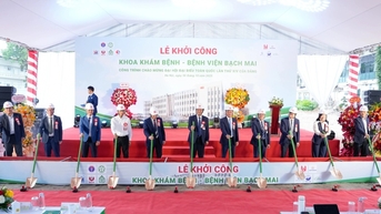 Bệnh viện Bạch Mai khởi công Khoa Khám bệnh, đáp ứng 7.000 lượt khám/ngày