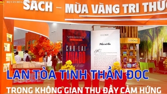 Lan tỏa tinh thần văn hóa đọc trong không gian thu đầy cảm hứng