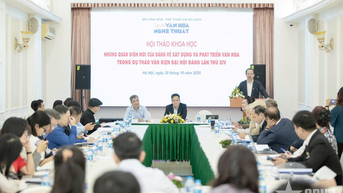 Hội thảo về nội dung văn hóa trong Dự thảo Văn kiện Đại hội XIV của Đảng