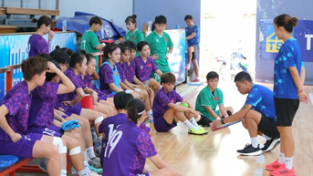 Đội tuyển futsal nữ Việt Nam tập trung chuẩn bị cho SEA Games 33