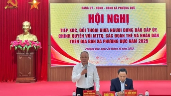 Nhân dân xã Phượng Dực kiến nghị nhiều vấn đề đời sống dân sinh