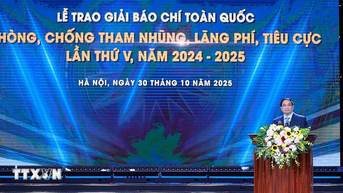 Thủ tướng: Người làm báo đấu tranh không khoan nhượng với tham nhũng, tiêu cực