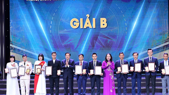 Báo VietnamPlus giành giải B Giải báo chí toàn quốc phòng, chống tham nhũng