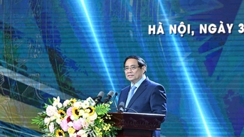 Thủ tướng Phạm Minh Chính dự Lễ trao Giải báo chí toàn quốc phòng, chống tham nhũng, lãng phí, tiêu cực