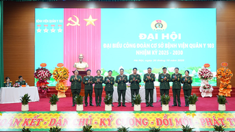 Công đoàn cơ sở Bệnh viện Quân y 103: Đoàn kết, dân chủ, kỷ cương, đổi mới, phát triển