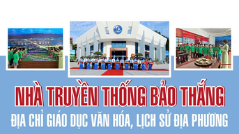 Nhà truyền thống Bảo Thắng địa chỉ giáo dục văn hóa, lịch sử địa phương