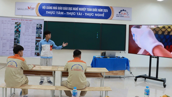 Hội giảng GV dạy nghề, hội thi thiết bị dạy nghề tự làm: Tăng mức chi, trao quyền linh hoạt