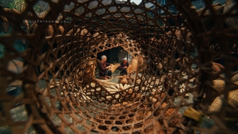 Màu trầm của làng nghề đan đó hơn 200 tuổi ở Hưng Yên