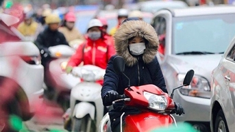 Miền Bắc trời mưa lạnh