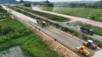 Cát nghiền - giải pháp gỡ khó cho dự án đường ven sông