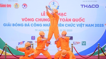 Khai mạc Vòng chung kết Giải bóng đá công nhân, viên chức Việt Nam 2025