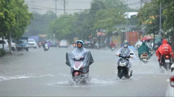 Mưa diện rộng từ Nghệ An đến Quảng Ngãi