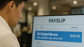 Công ty trả lương theo hiệu quả làm việc với AI, lợi hay hại?