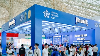 Nhiều sản phẩm mới, đột phá của Vinamilk phục vụ người tiêu dùng tại Hội chợ mùa Thu 2025