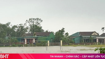 Các xã vùng hạ lưu hồ Kẻ Gỗ sẵn sàng di dời dân khi mưa lớn kéo dài