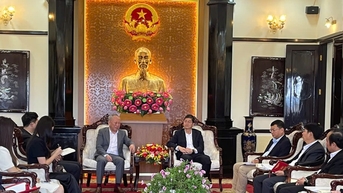 Phó Chủ tịch UBND tỉnh Lâm Đồng Nguyễn Hồng Hải làm việc với Công ty TNHH Tập đoàn Xây dựng Thái Bình Dương