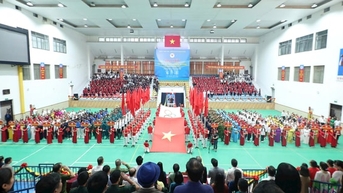 Gần 1.000 vận động viên tham gia Đại hội Thể dục thể thao phường Hà Đông