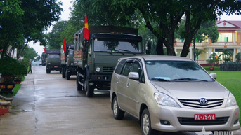 Sư đoàn 968, Quân khu 4 điều động 500 cán bộ, chiến sĩ đến Huế khắc phục hậu quả mưa lũ