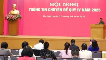 Hội nghị thông tin chuyên đề quý IV/2025 của Đảng ủy Chính phủ