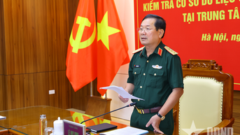 Thượng tướng Lê Huy Vịnh: Đẩy mạnh chuẩn hóa, hoàn thiện các cơ sở dữ liệu trong Bộ Quốc phòng