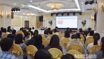 Tập huấn nghiệp vụ công tác bình đẳng giới và vì sự tiến bộ của phụ nữ cho cán bộ cấp xã