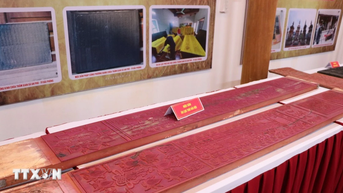 Hải Phòng: Gìn giữ và phát huy giá trị Bảo vật Quốc gia Mộc bản chùa Trăm Gian