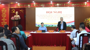 Phường Vĩnh Tuy đối thoại giải quyết nhiều vấn đề người dân quan tâm