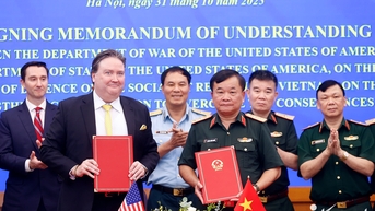 Bộ Quốc phòng Việt Nam, Bộ Chiến tranh Mỹ và Bộ Ngoại giao Mỹ ký kết bản ghi nhớ