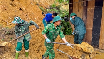 Huy động tối đa các lực lượng tại Đà Nẵng khắc phục hậu quả mưa lũ