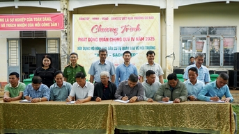 Phường Cư Bao tổ chức phát động quần chúng