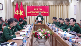 Bộ Quốc phòng kiểm tra công tác quân sự, quốc phòng tại Lạng Sơn