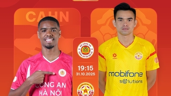 Trực tiếp bóng đá CAHN vs PVF-CAND: Áp sát ngôi đầu