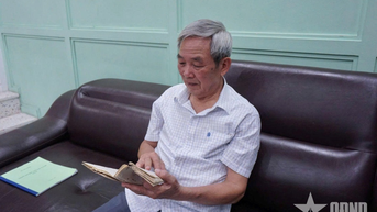 Cựu chiến binh Đỗ Văn Thống: Hành trình từ chiến hào đến trang thơ