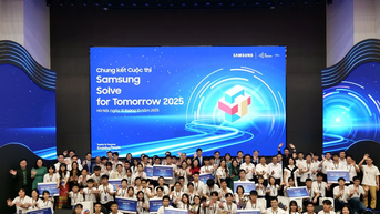 Sáng tạo công nghệ Việt tỏa sáng tại Samsung Solve for Tomorrow 2025