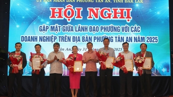 Phường Tân An gặp mặt doanh nghiệp trên địa bàn