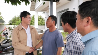 Phó Chủ tịch UBND tỉnh Lâm Đồng Nguyễn Hồng Hải kiểm tra tiến độ GPMB các dự án cao tốc Tân Phú - Bảo Lộc và Bảo Lộc - Liên Khương