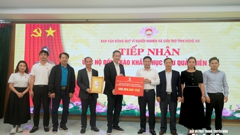 SABECO hỗ trợ Nghệ An 500 triệu đồng khắc phục hậu quả sau thiên tai