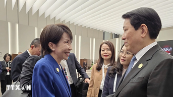 Chủ tịch nước Lương Cường gặp lãnh đạo các nền kinh tế APEC