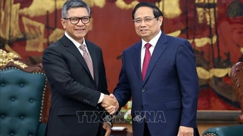 Thủ tướng tiếp Đại sứ Indonesia đến chào từ biệt