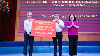 Phường Thanh Xuân phát động Tháng cao điểm “Vì người nghèo” năm 2025