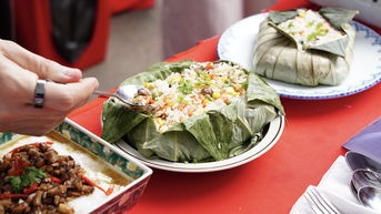 Ngày đầu lễ hội ẩm thực chay ở TP.HCM: Hấp dẫn hàng trăm món 'đẹp như tranh'