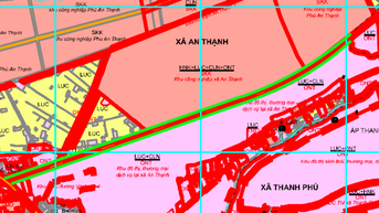 Long An: Quy hoạch tuyến đường mới dài 4,1 km tại xã Bến Lức