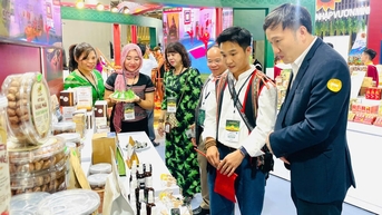 Ấn tượng không gian trưng bày Gia Lai tại Hội chợ mùa Thu 2025