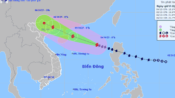 Bão số 11 Matmo mạnh lên, tiến sát bờ biển của Trung Quốc, Hải Phòng biển động mạnh