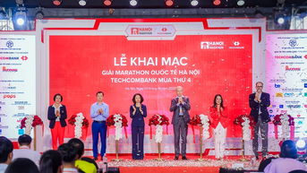 Khai mạc giải Marathon Quốc tế Hà Nội Techcombank mùa thứ 4