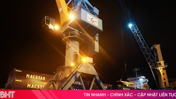 Cảng Vũng Áng đón 5 chuyến tàu container sau hơn 1 tháng khai thác tuyến mới
